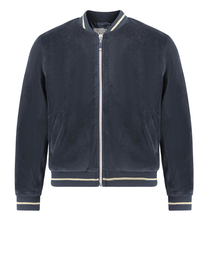 טופ קטיפה עם רוכסן וכיסים. בטנה פנימית, מחמם במיוחד.