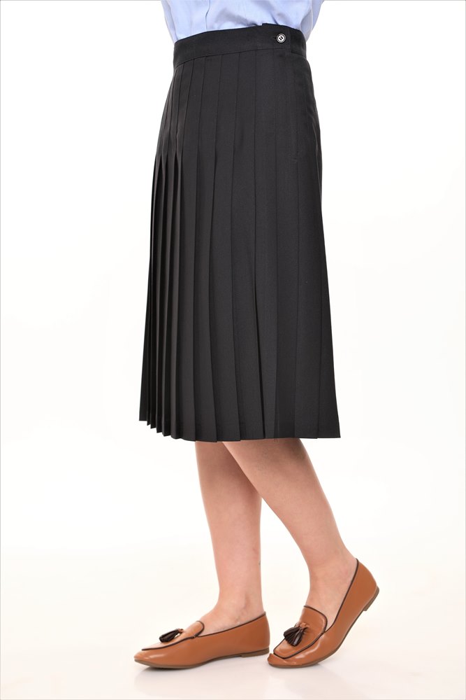 חצאית פליסה BETTY Z המקורי מארה"ב דגם 'פולי' בצבע כחול / שחור