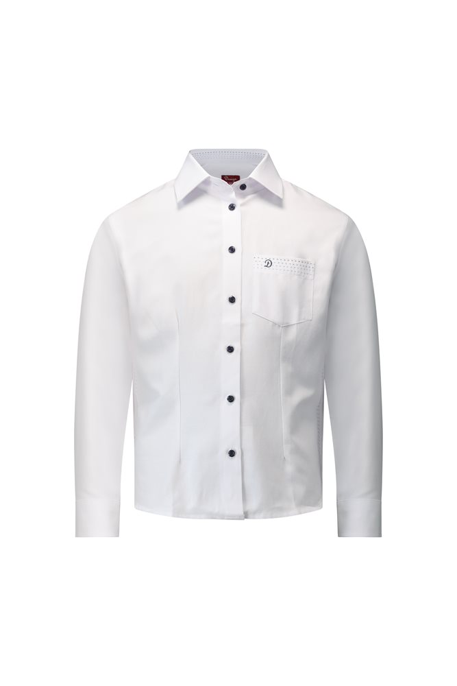 חולצה לבנה דגם נייבי מידה 12