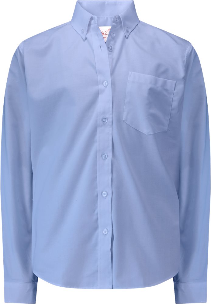 חולצת אוקספורד תכלת של המותג האמריקאי BETTY Z