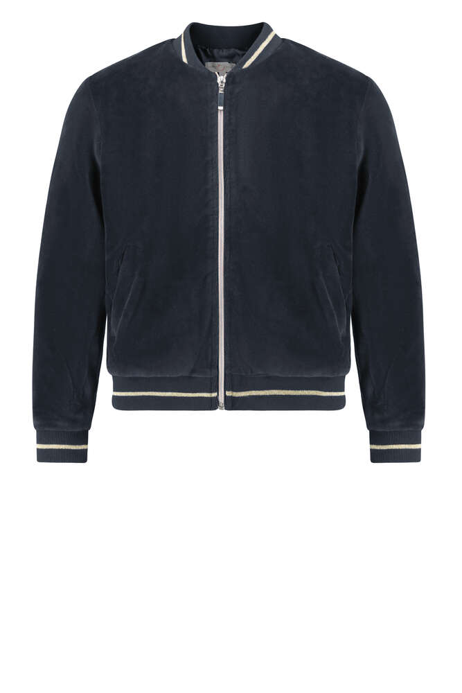 טופ קטיפה עם רוכסן וכיסים. בטנה פנימית, מחמם במיוחד.