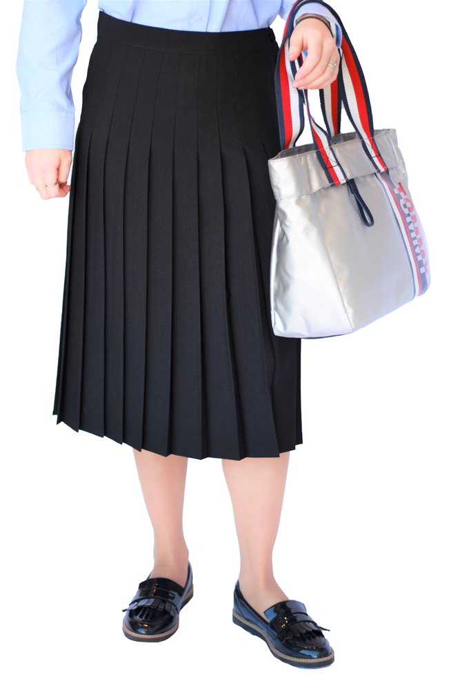 חצאית פליסה ITALY צבע כחול דגם 'מלניום'. מידות נערות