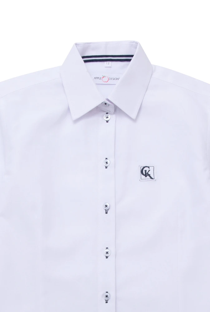 חולצה לבנה דגם קייסי