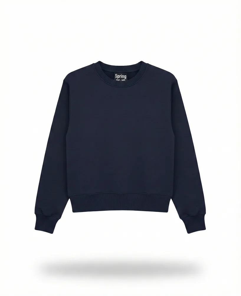 פוטר עבה, גזרה בייסיק בצבע כחול/ שחור