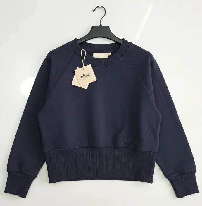 פוטר איכותי בגזרה טרנדית מותג ELIS צבע כחול / שחור