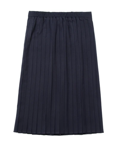 חצאית קפלים צרים עם גומי מאחור