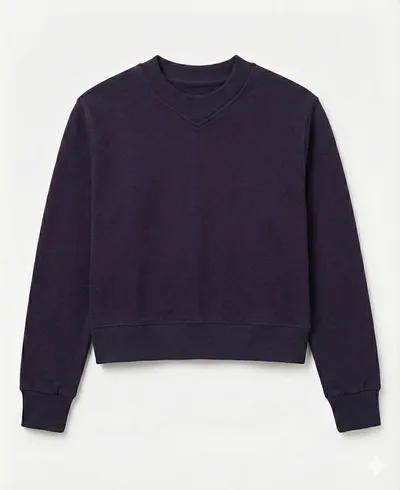 פוטר דק וחורפי של המותג ELISE בצבע כחול. מידות ילדות