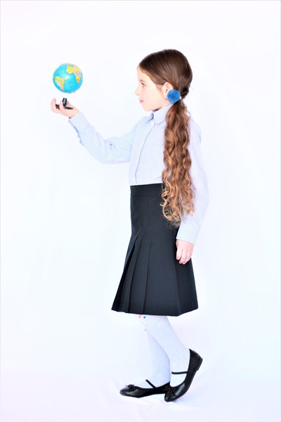 חצאית קפלים מקדימה דגם סולנו קלאסי