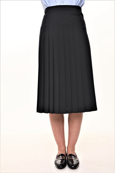 חצאית פליסה BETTY Z המקורי מארה"ב דגם 'וואל'' בצבע כחול / שחור