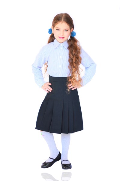 חצאית קפלים מקדימה דגם סולנו קלאסי