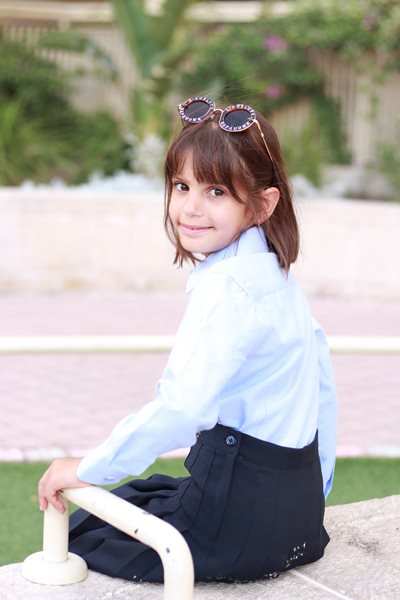 משקפי שמש מסגרת מנומרת