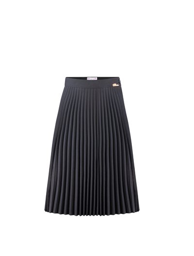 חצאית קפלים אקורדיון 'פעמונים' בצבע כחול