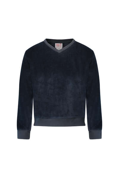 חולצת קטיפה צווארון V של המותג BEETY Z