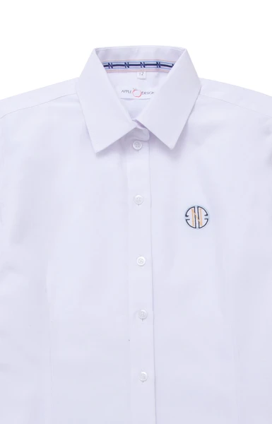 חולצה לבנה דגם רומי