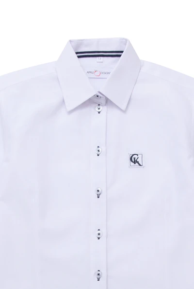 חולצה לבנה דגם קייסי