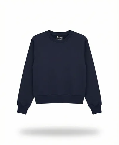 פוטר עבה, גזרה בייסיק בצבע כחול/ שחור