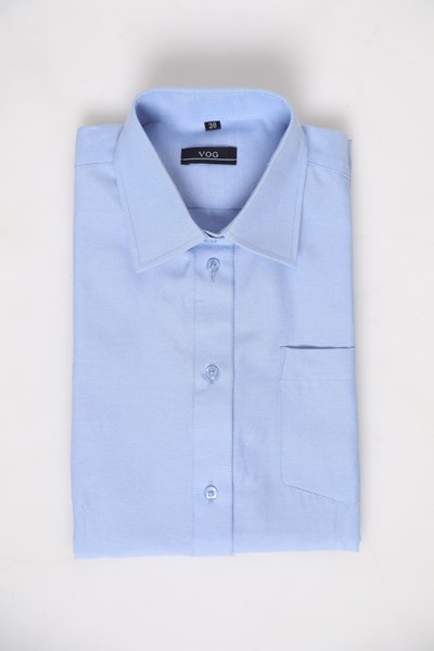 חולצה מכופתרת בצבע תכלת מידות 34-52